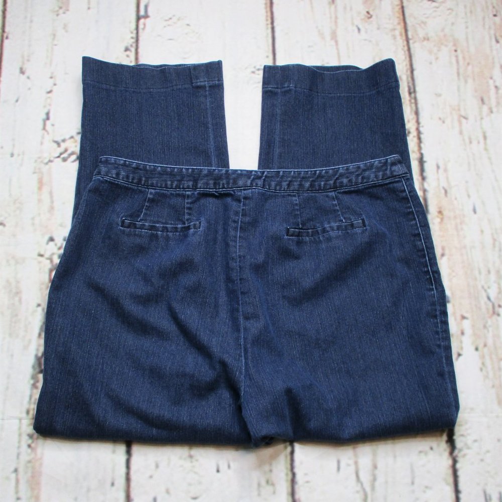 Ellen Tracy Trouser Style Jeans - Picture 3 of 6